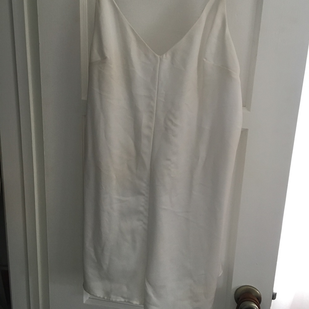 White satin-like romper